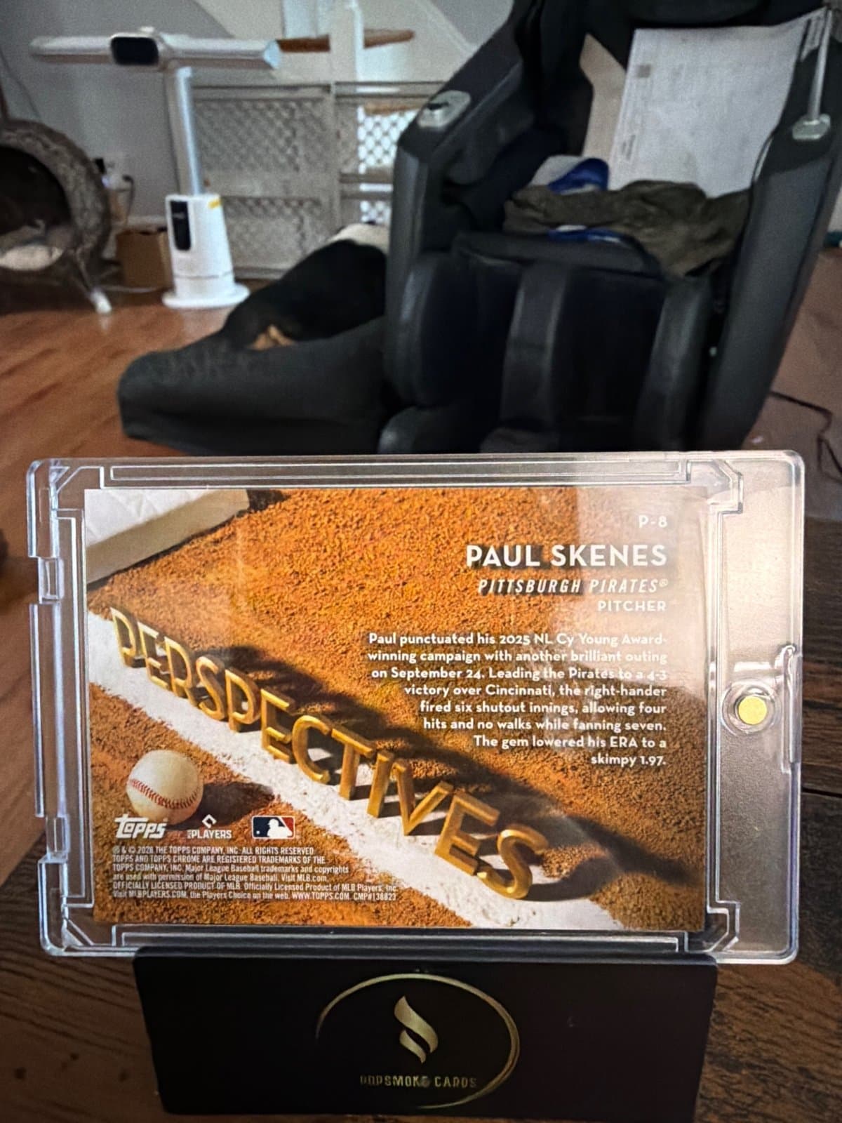 Paul Skenes back
